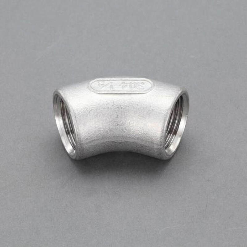 EA469AN-25A Rc2・1/2" 45°エルボ(ステンレス製) エスコ 呼び径65A  EA469AN-25A