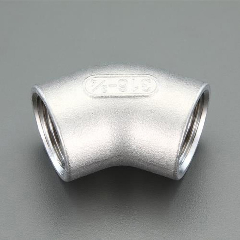 EA469AN-320A Rc 2 "  45°エルボ(ステンレス製) エスコ 呼び径50A  EA469AN-320A