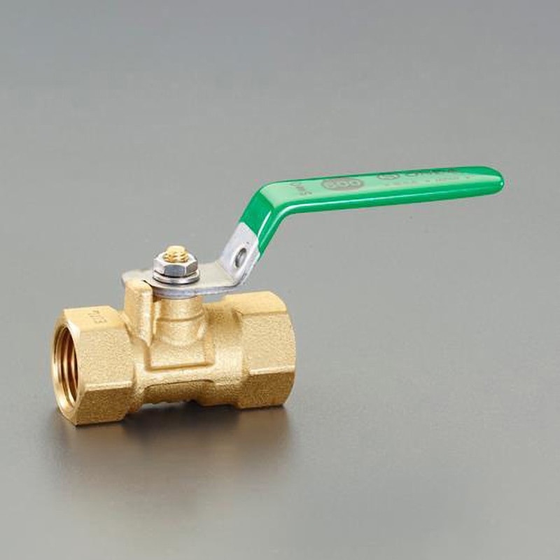 EA470AZ-14 Rc1・1/2" ボールバルブ(真鍮製) 1個 エスコ 【通販モノタロウ】
