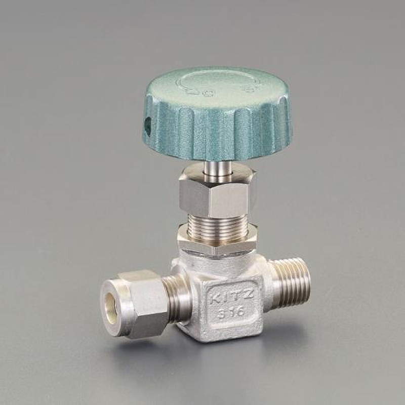 EA470CM-405 12mm x R1/4" ニードルバルブ(ステンレス製) 1個 エスコ 【通販モノタロウ】