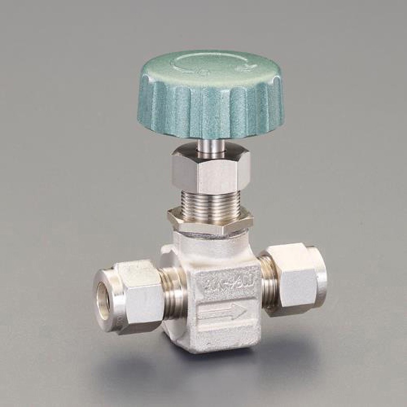 EA470CN-302 1/4" ニードルバルブ(ステンレス製) 1個 エスコ 【通販モノタロウ】