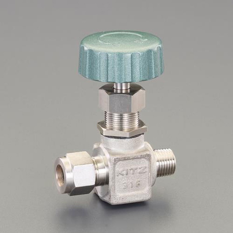 EA470CN-501 1/4"xR1/4" ニードルバルブ(ステンレス製) 1個 エスコ 【通販モノタロウ】
