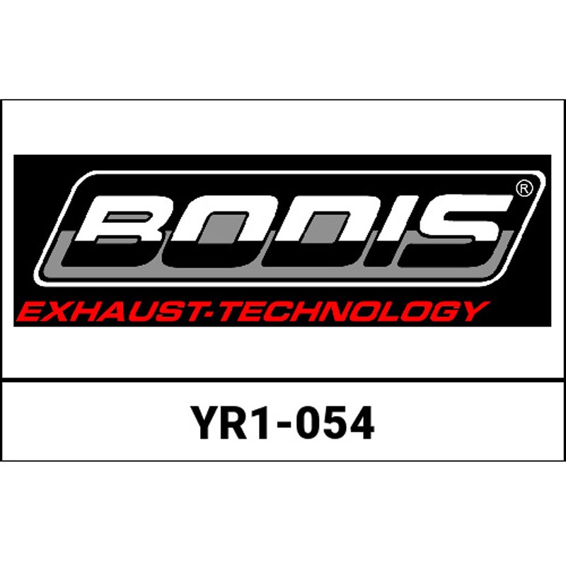 YR1-054 GPC-RS II， スリップオン ステンレスブラック for YAMAHA MT-10/SP-FZ-10 (2016-2019) 1個 BODIS (ボディス) 【通販モノタロウ】