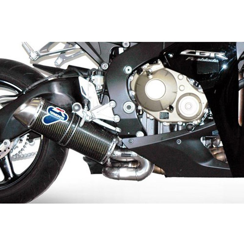 H081080CO 1 サイレンサー STR スリップオン オーバル ステンレス， スリーブ: カーボン Termignoni (テルミニョーニ) 適合車種HONDA CBR 1000 RR (2008-2011)   H081080CO 98,890円
