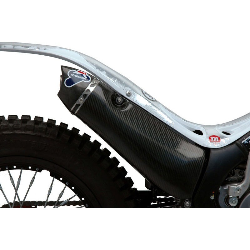 M00709440TCC 1 サイレンサー オーバル チタン， スリーブ: カーボン Termignoni (テルミニョーニ) 適合車種MONTESA 300RR 4RIDE COTA 260 4RT