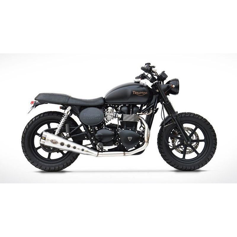 ZTPH053SKB-C 2＞1 ステンレススチール -CAT フルキット TRIUMPH BONNEVILLE， スクランブラー & THRUXTON 1個 ZARD (ザード) 【通販モノタロウ】