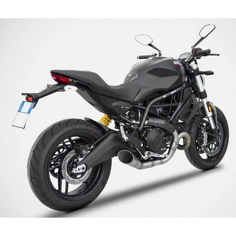 ZD789SKR 2＞1 ステンレススチール レーシング フルキット DUCATI MONSTER 797 (2017-2019) 1個 ZARD (ザード) 【通販モノタロウ】
