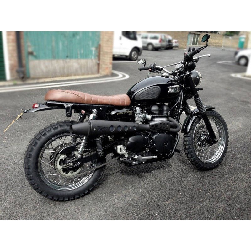 ZTPH034SKA 2＞1 ステンレススチール レーシング フルキット TRIUMPH スクランブラー 1個 ZARD (ザード) 【通販モノタロウ】