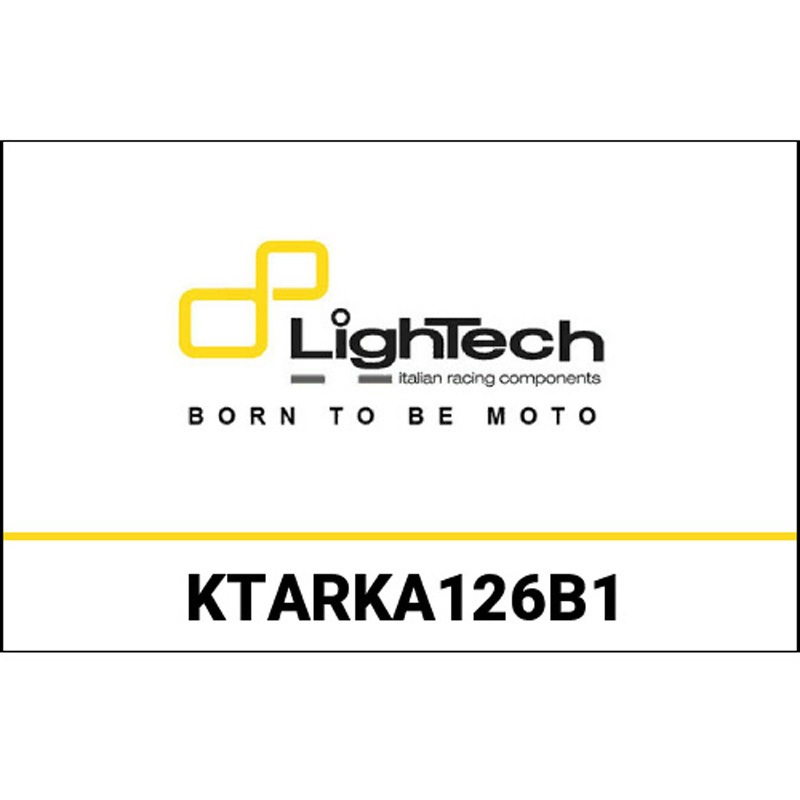 KTARKA126B1 アジャスタブルナンバープレートブラケット レトロリフレクター付 LIGHTECH (ライテック) 適合車種KAWASAKI ZX6R (2019-2020)