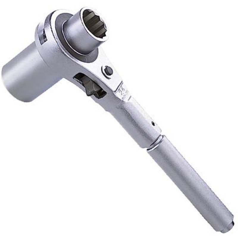 EA546Z-42 24x30mm/250-305mm 本管用ラチェットレンチ(伸縮) エスコ 厚さ105mm  EA546Z-42