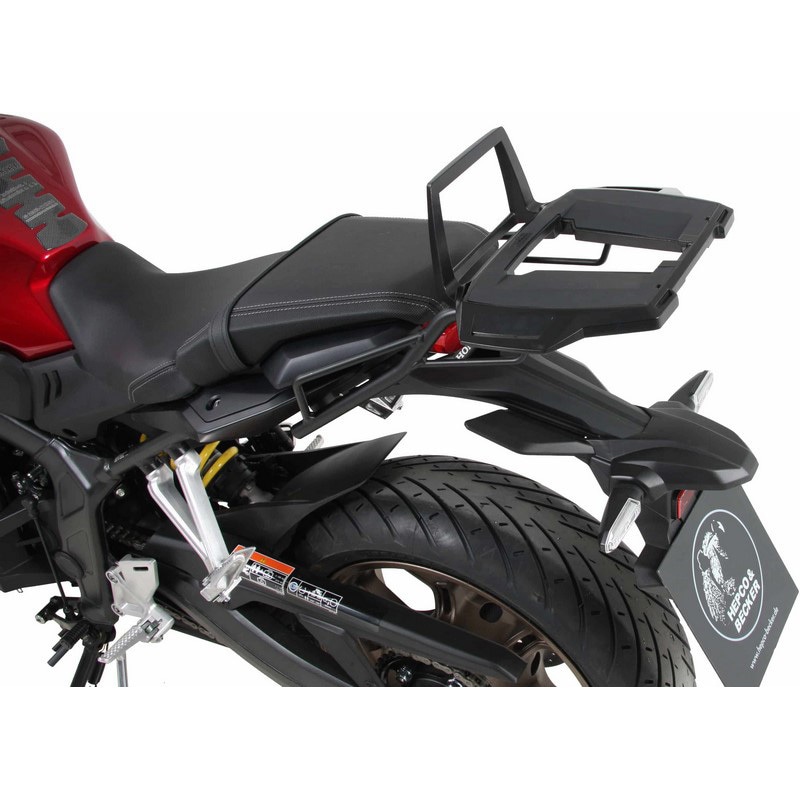 6529518 01 01 Alurack (アリュラック) トップケースキャリア - ブラック Honda CB 650 R (2019-) 1個 HEPCO&BECKER (ヘプコ&ベッカー) 【通販モノタロウ】