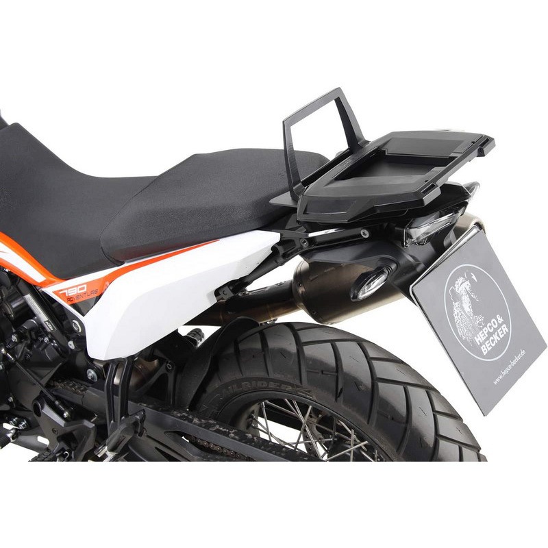 6527581 01 01 Alurack (アリュラック) トップケースキャリア - ブラック KTM 790 Adv. R (2019-) 1個 HEPCO&BECKER (ヘプコ&ベッカー) 【通販モノタロウ】