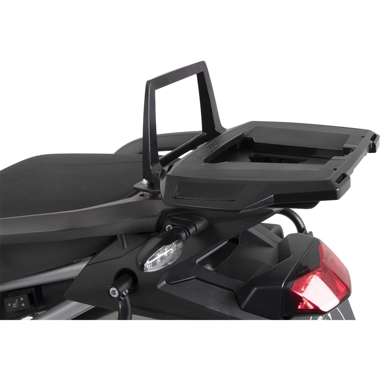 6557613 01 01 Alurack top case carrier ブラック for combination with original rear rack for Triumph Tiger 850 Sport (2021-) 1個 HEPCO&BECKER (ヘプコ&ベッカー) 【通販モノタロウ】