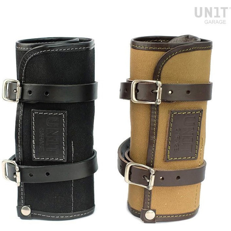 U004-Beige-Brown Canvas tool bag | U004 UnitGarage (ユニットガレージ) ベージュ・ブラウン色