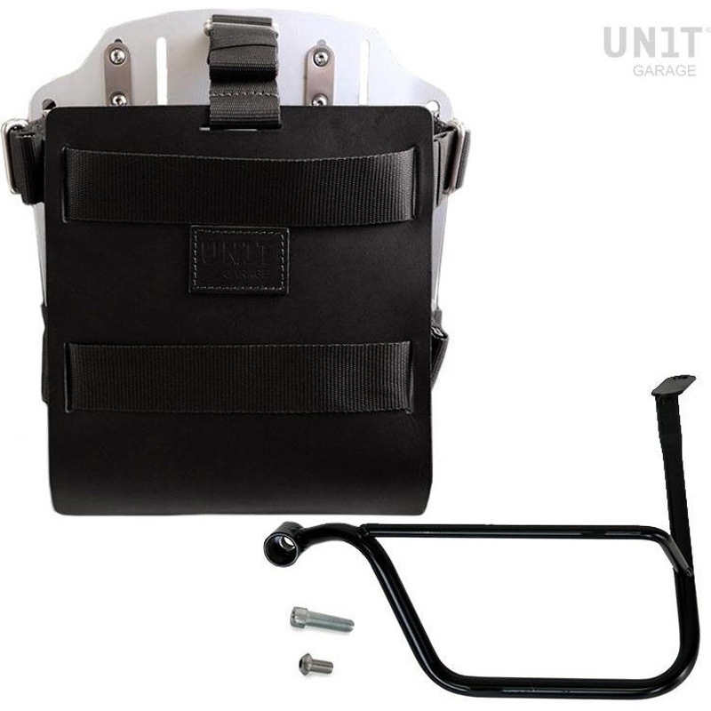 U085+U000+1020SX-Black-Silver CarryingSystem in aluminum with adjustable leather front，Quick Release System and frame(2016 until now)U085-U000-1020SX 1個 UnitGarage (ユニットガレージ) 【通販モノタロウ】 59,988円