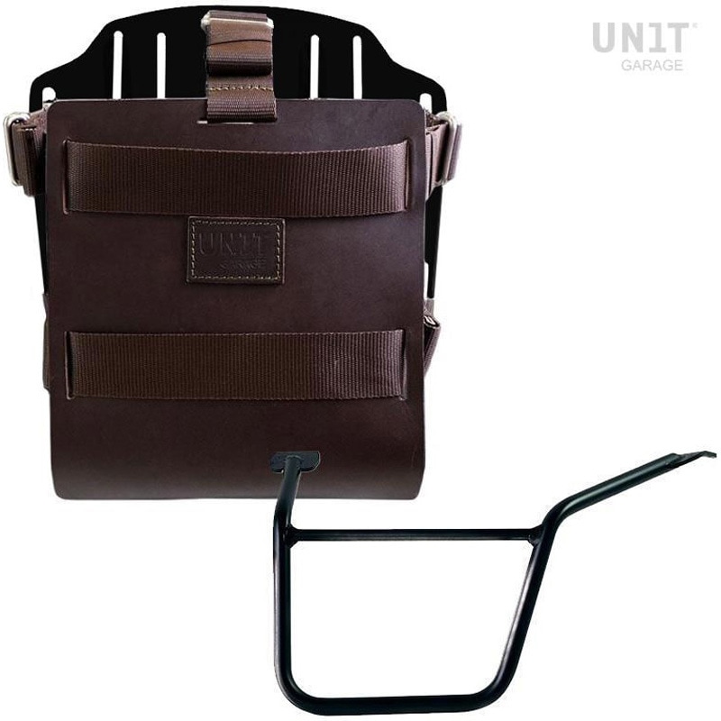 U085+U000+3304SX-Brown-Black CarryingSystem in aluminum with adjustable leather front，Quick Release System & frame Pan America 1250-U085-U000-3304SX 1個 UnitGarage (ユニットガレージ) 【通販モノタロウ】 59,988円