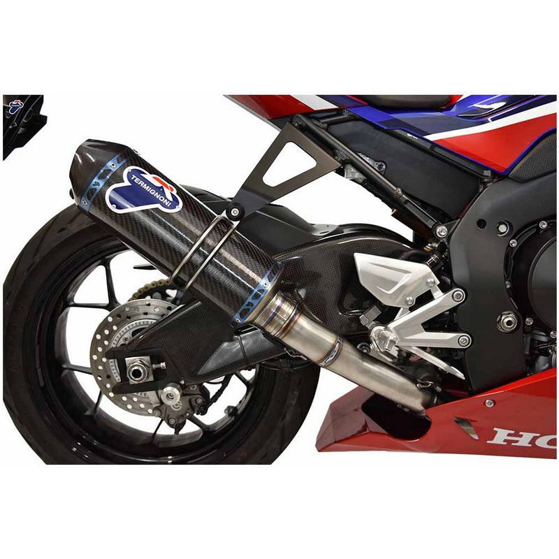 H17109400TCC COLLECTOR+SILENCER， チタン， CARBON， Racing， Without Catalyzer Termignoni (テルミニョーニ) 適合車種HONDA CBR 1000 (2020-2022)