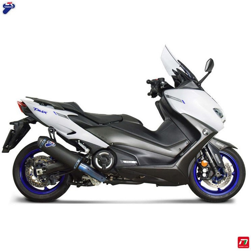 Y12508000BNC Complete exhaust HOMOLOGATED Black Edition チタン