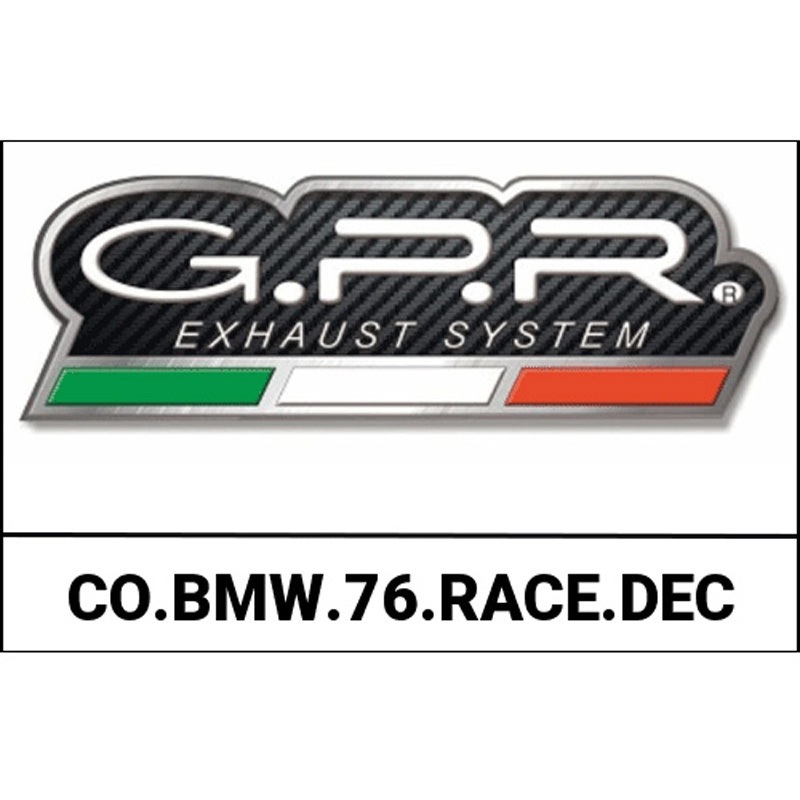 CO.BMW.76.RACE.DEC DECAT パイプ マニフォールド GPR Exhaust (ジーピーアールエキゾースト) 適合車種BMW R 1200 R 2015 LC (2015-2016)