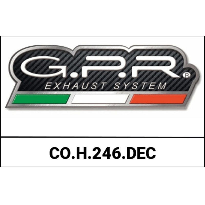 CO.H.246.DEC DECAT パイプ マニフォールド GPR Exhaust (ジーピーアールエキゾースト) 適合車種HONDA X-ADV 750 (2016-2020)
