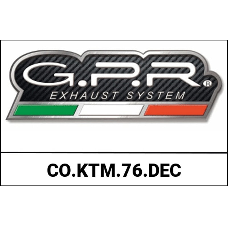 CO.KTM.76.DEC DECAT パイプ マニフォールド GPR Exhaust (ジーピーアールエキゾースト) 適合車種KTM LC 8 ADVENTURE 1050 (2015-2016) 169,800円