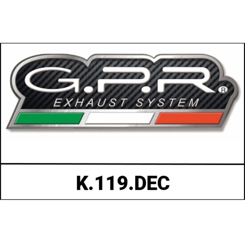K.119.DEC DECAT パイプ マニフォールド GPR Exhaust (ジー