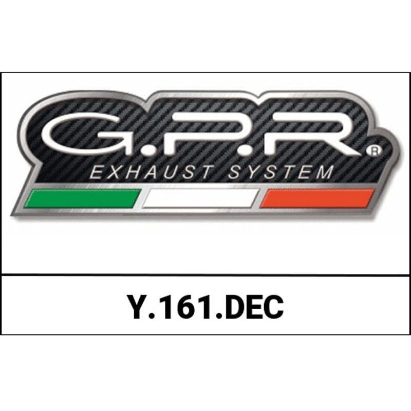 Y.161.DEC DECAT パイプ マニフォールド GPR Exhaust (ジーピーアールエキゾースト) 適合車種YAMAHA XT 1200 Z SUPERTENERE (2010-2015)
