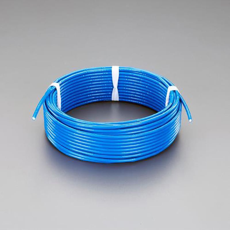 EA628CB-21 Φ6mmx20m グラスファイバーロープ(PVCコーティング) 1巻 エスコ 【通販モノタロウ】