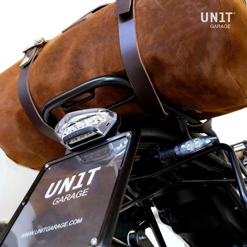 U015-ColoradoBrown Duffle Bag Kalahari 43L Split leather | U015 UnitGarage (ユニットガレージ) コロラドブラウン色 59,988円