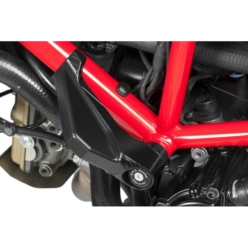 TC313B Engine fairing guard "Accomac" Ducati Hypermotard 1100 CNC Racing (シーエヌシーレーシング) ブラック色   TC313B