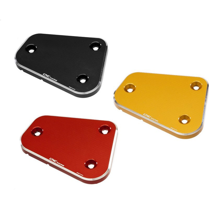 TF603R フルードリザーバー CAP フロントBRAKE - BICOLOR CNC Racing (シーエヌシーレーシング) レッド/シルバー色   TF603R