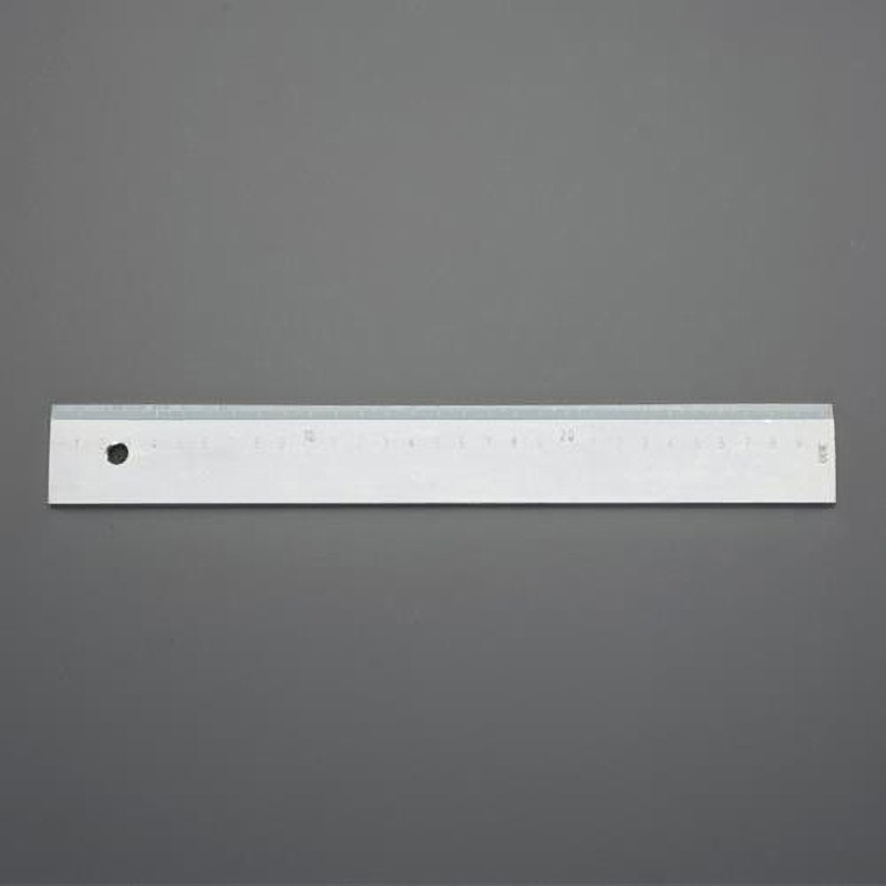 EA720YH-102 500mm 鋼製ストレートエッジ(ベベル型) 1個 エスコ 【通販モノタロウ】
