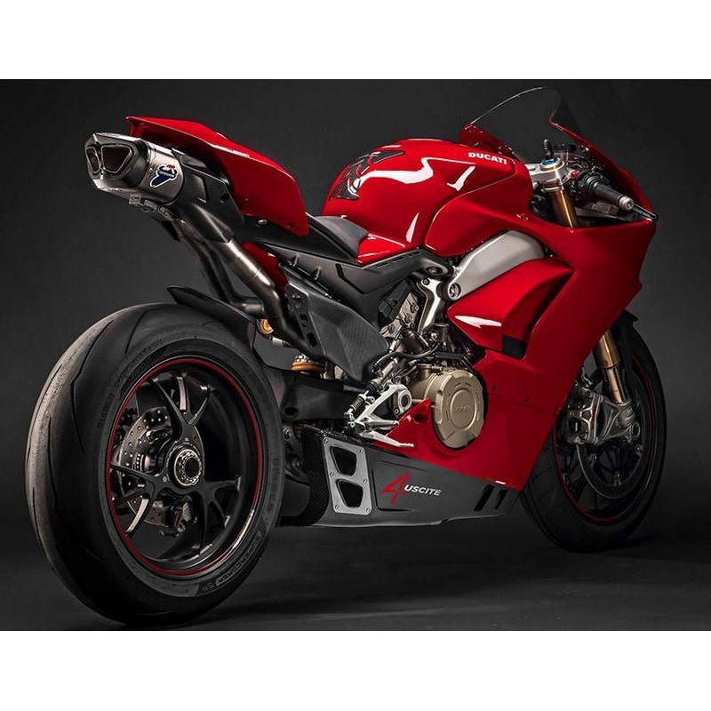 D18209401ITX FULL SYSTEM 4 USCITE NEW EU5， ステンレス， チタン 1個 Termignoni (テルミニョーニ) 【通販モノタロウ】