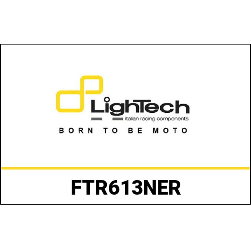 FTR613NER ギアサイドフィスドプレート - Bmw S1000rr 2015 LIGHTECH (ライテック) マットブラック色   FTR613NER