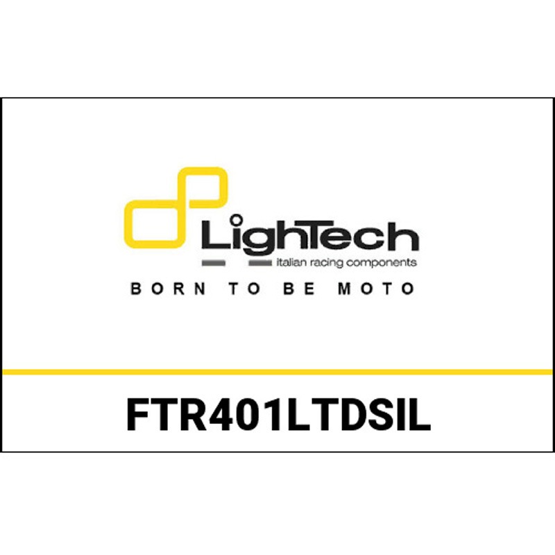 FTR401LTDSIL ギアサイドフィックスドプレート - Bmw S1000rr LIGHTECH (ライテック) シルバー色   FTR401LTDSIL