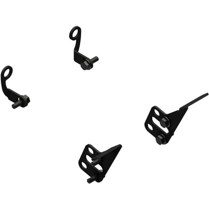 ZAB03B GP DUCTS - 取り付けキット ブラック 1個 CNC Racing (シーエヌシーレーシング) 【通販モノタロウ】