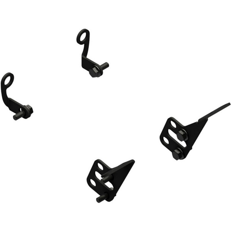 ZAB11B GP DUCTS - 取り付けキット ブラック 1個 CNC Racing (シーエヌシーレーシング) 【通販モノタロウ】