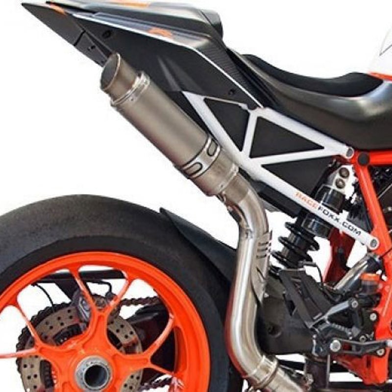 KTSD1290-004 GP1-RS Race Foxx-エディション スリップオン ハイ・ステンレス/フルチタン BODIS (ボディス) 適合車種KTM 1290 SUPER DUKE R (2014-2016)