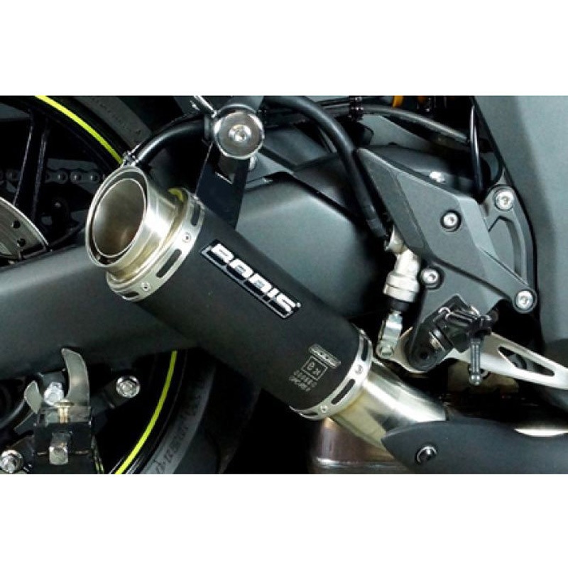 KZ1000-013 GPC-RS II スリップオン - セット 4-2 マフラー ステンレスブラック 1個 BODIS (ボディス) 【通販モノタロウ】