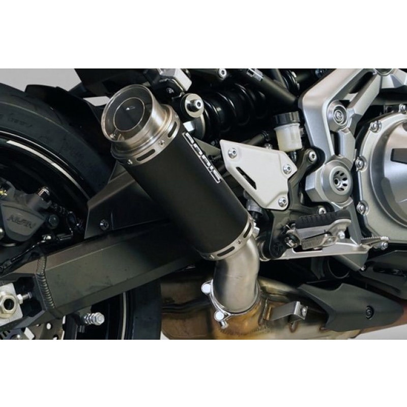 KZ900-001 GPC-RS II スリップオンマフラー ステンレスブラック BODIS (ボディス) 適合車種KAWASAKI Z900 (2017-2019)