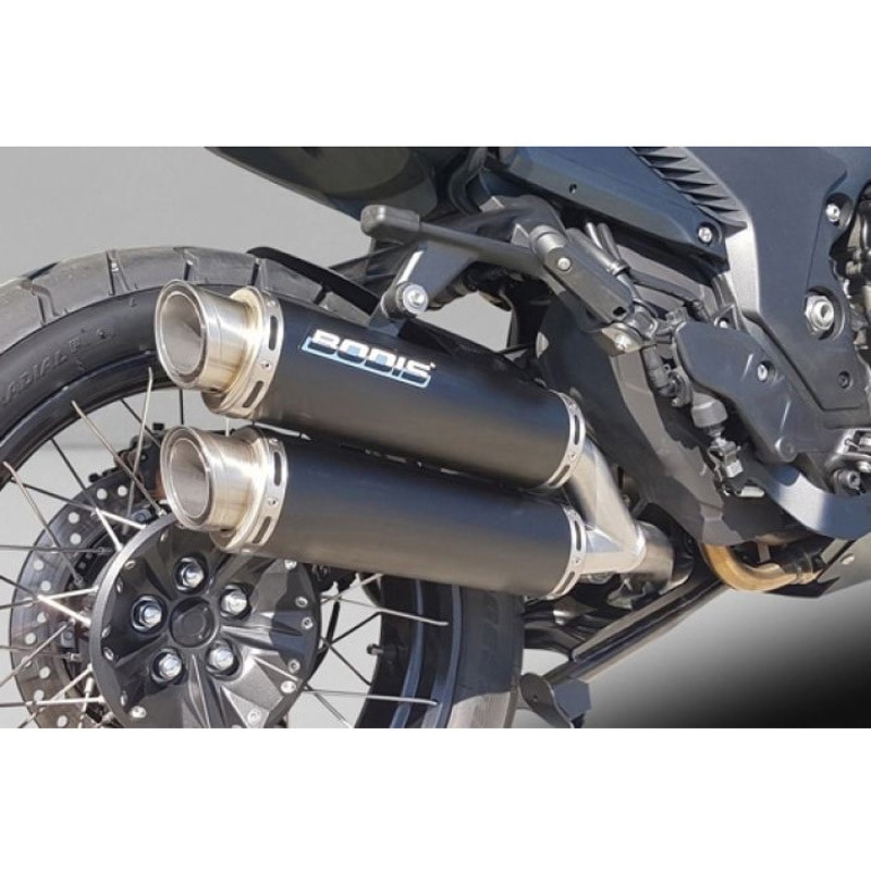 HVFR1200X-003 GPC-X2N スリップオンマフラー ステンレスブラック BODIS (ボディス) 適合車種HONDA VFR1200X Crosstourer (2016-2020)