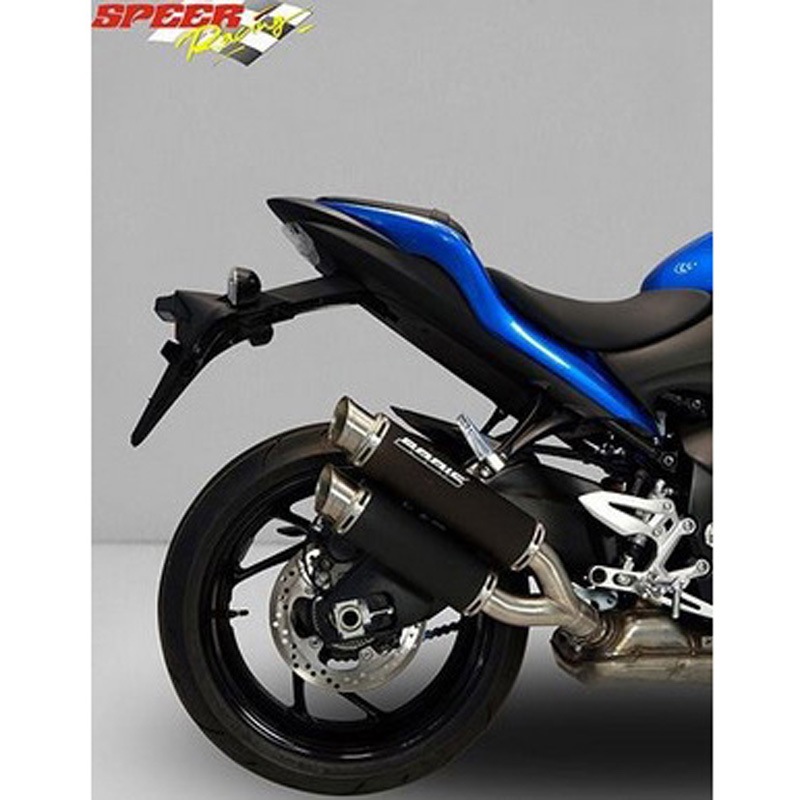 SGSXS1000-002 GPX2 スリップオン・ステンレスブラック for GSX-S1000
