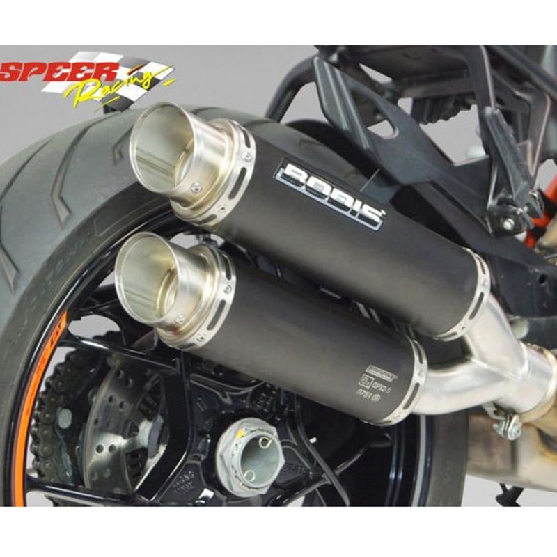 KTSD1290-022 GPX2 スリップオンマフラー ステンレスブラック