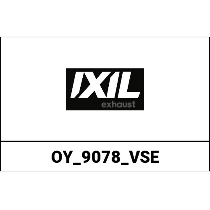 OY 9078 VSE HEXOVAL XTREM エボリューション SOVE - EU規格(Eマーク) IXIL (イクシルサイレンサー) 適合車種YAMAHA TDM 900   OY 9078 VSE