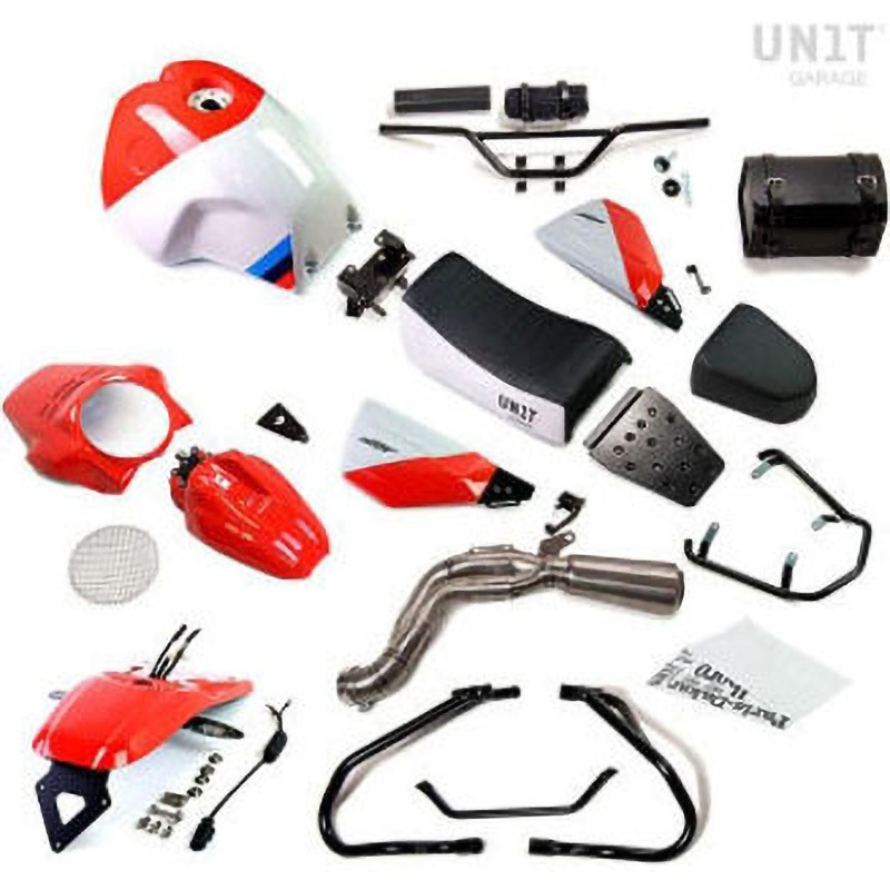 2416_URBANGS_A Kit NineT PARIS DAKAR GR86 with accessoires | 2416-URBANGS-A 1個 UnitGarage (ユニットガレージ) 【通販モノタロウ】 559,200円