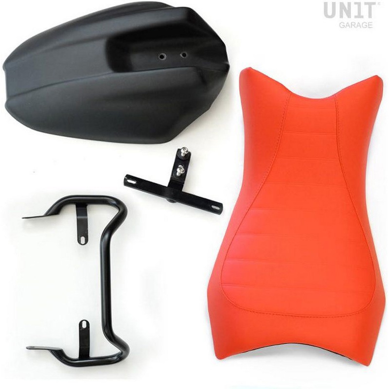 1602Orange Monoposto シート NineT | COD. 1602オレンジ 1個 UnitGarage (ユニットガレージ) 【通販モノタロウ】