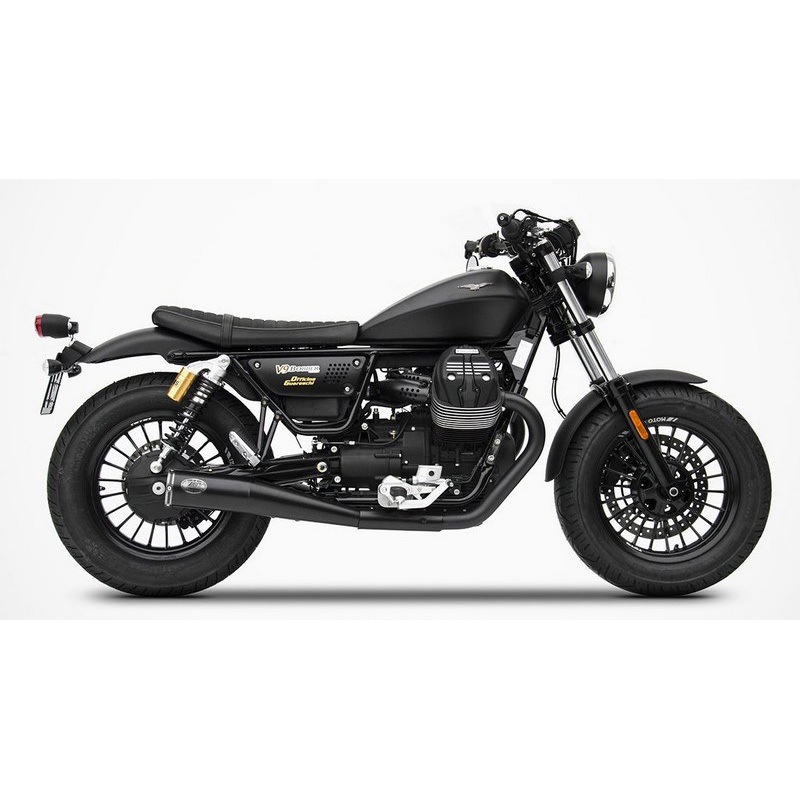 ZG081SSO N. 2 ステンレススチール スリップオン MOTO GUZZI V9 BOBBER/ROAMER (2016-2019) 1個 ZARD (ザード) 【通販モノタロウ】