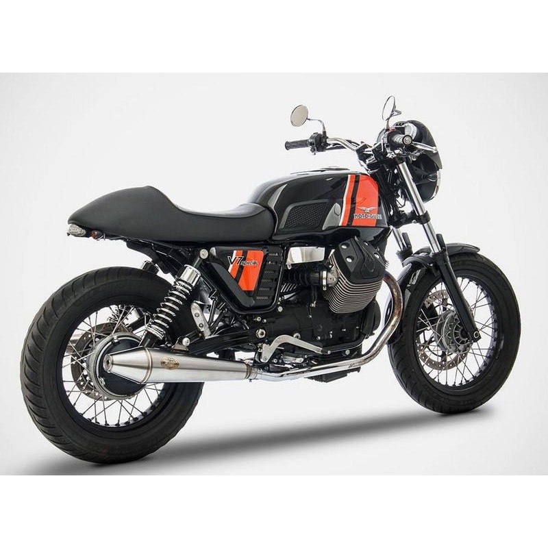 ZG076SSR N. 2 ステンレススチール レーシング スリップオン MOTO GUZZI V7 CLASSIC (2008-2015) 1個 ZARD (ザード) 【通販モノタロウ】