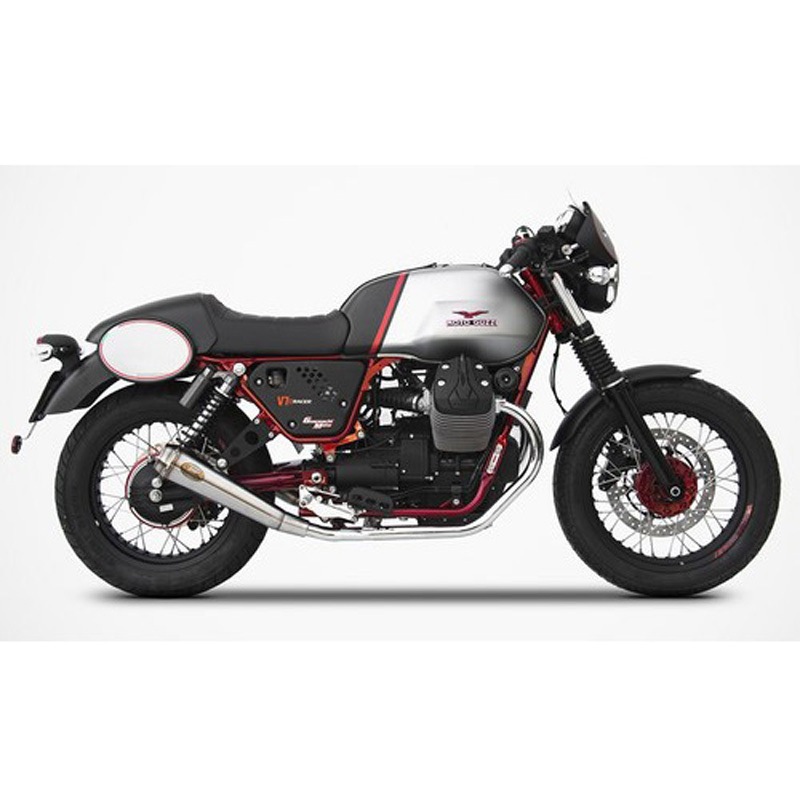 ZG079SSR N. 2 ステンレススチール レーシング スリップオン MOTO GUZZI V7 II RACER (2015-2017) 1個 ZARD (ザード) 【通販モノタロウ】