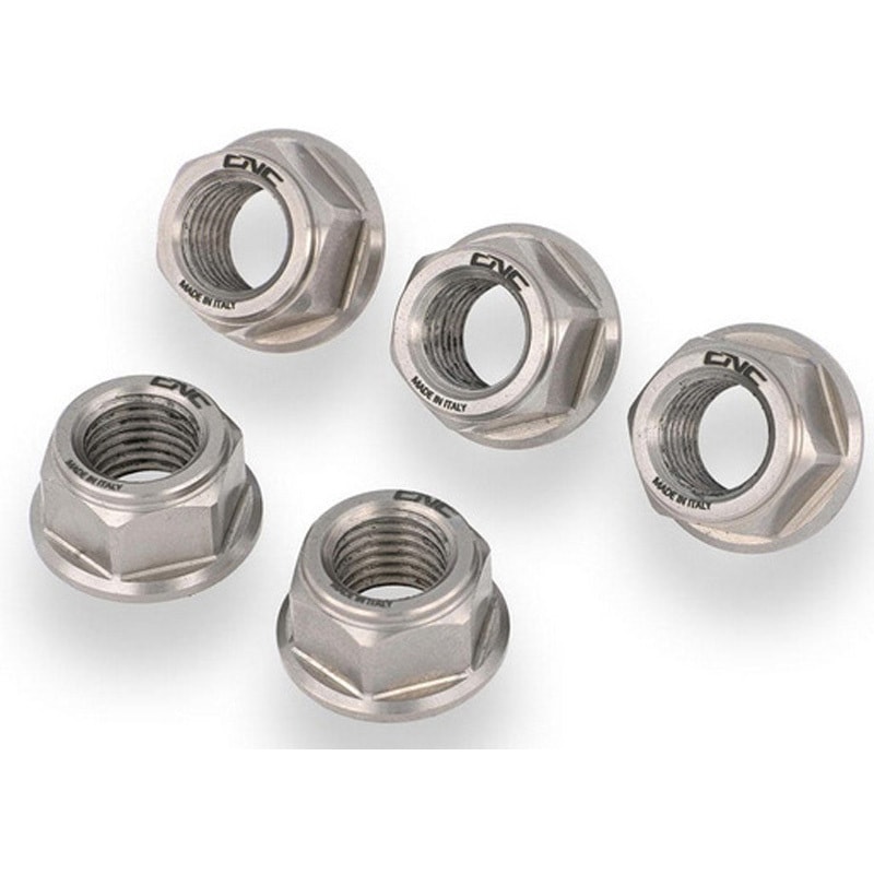 DA386X Nuts sets リアスプロケットフランジ Ducati M10x1 Titanium
